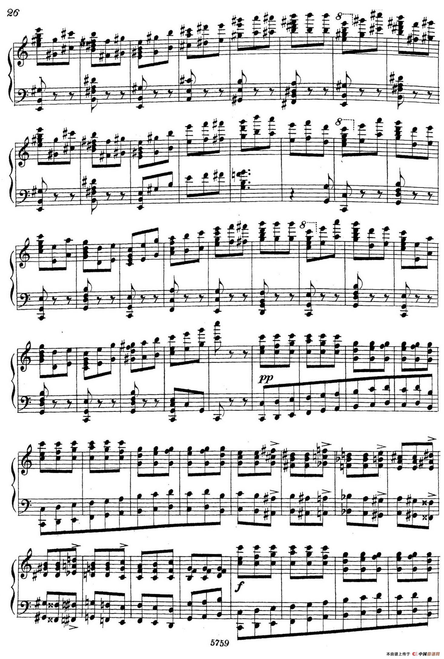 3首音乐会练习曲（Three Concert Etudes Op.24）（Ⅲ）