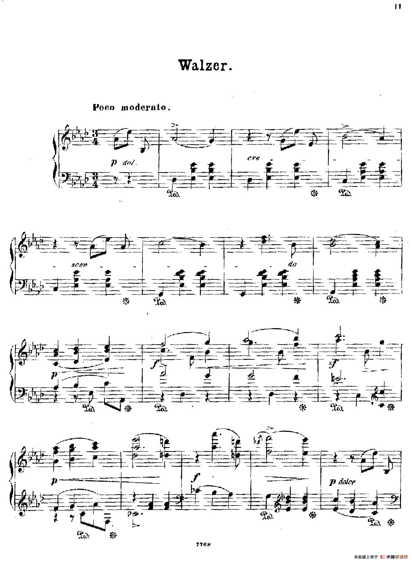 Phantasien Am Clavier Op.36（幻想曲集·第六首）