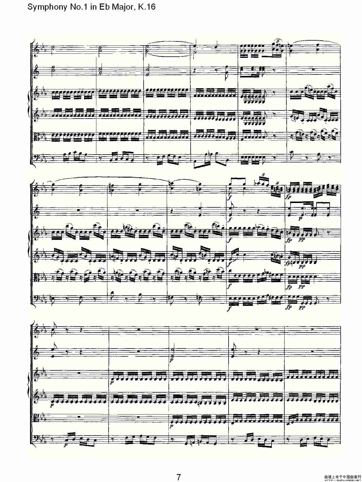 Symphony No.1 in Eb Major，K.16（Eb大调第一交响曲K.1