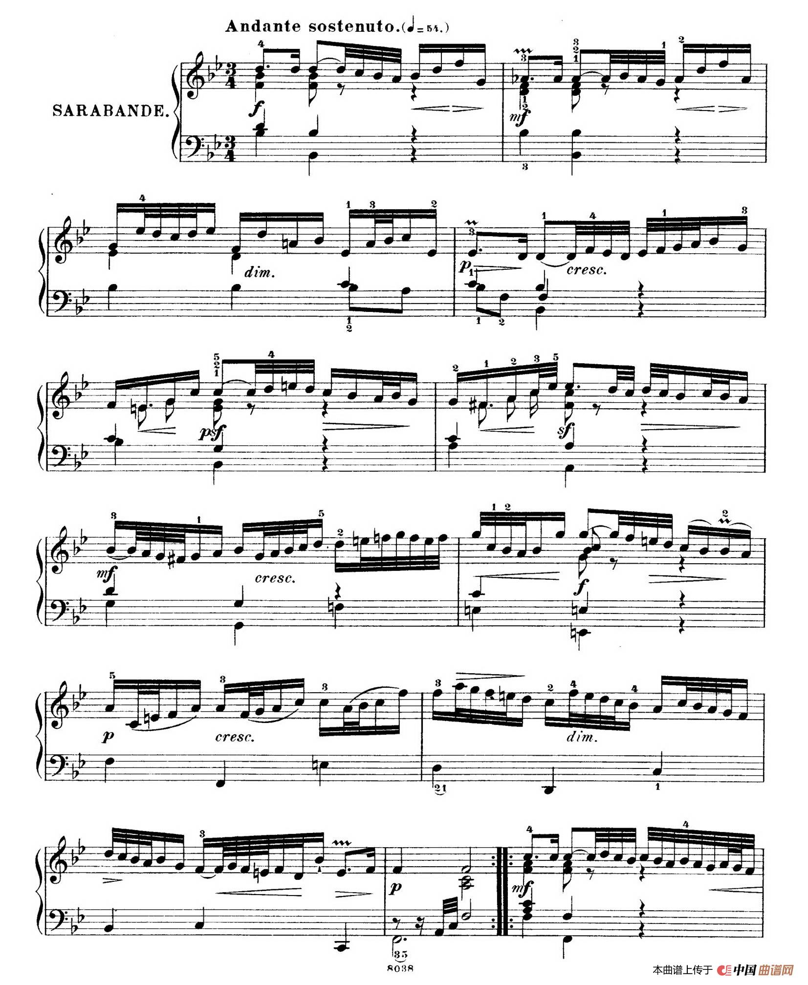 Six Partitas BWV 825-830（6首帕蒂塔·1）