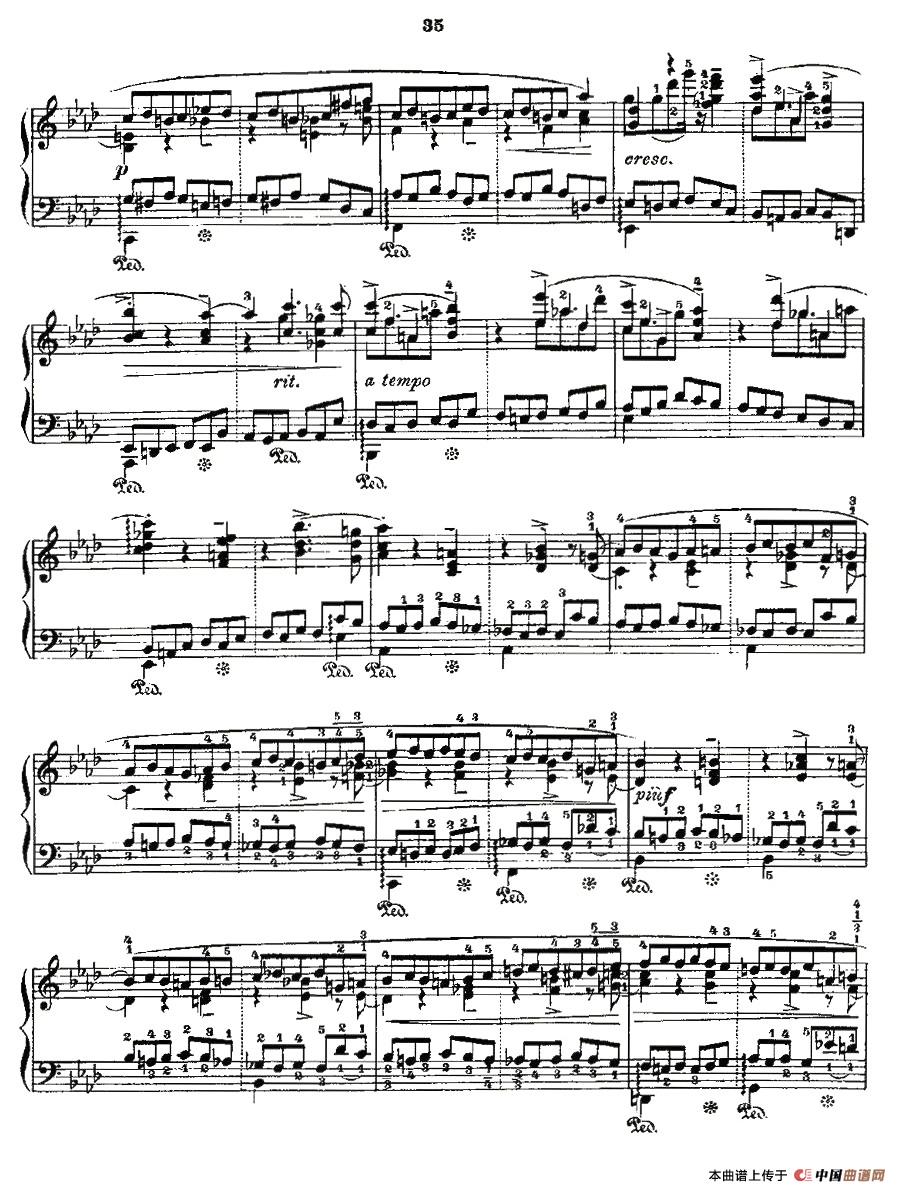 肖邦《练习曲》Fr.Chopin Op.25 No2-2