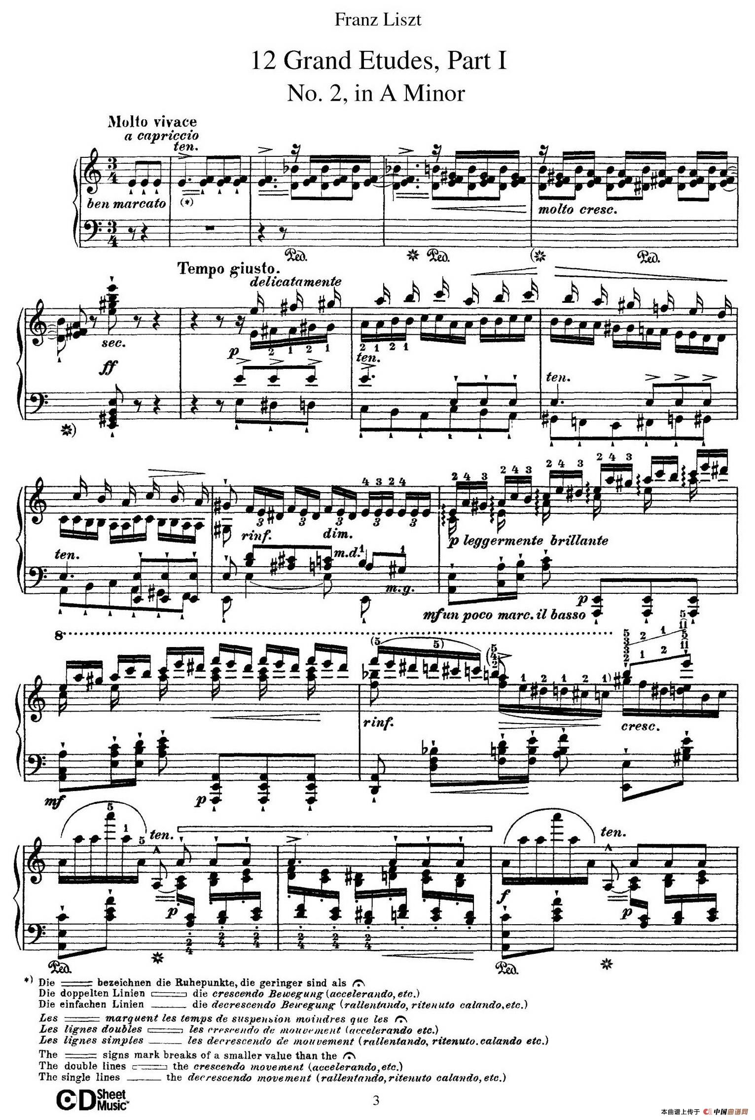 12 Grand Etudes S.137（12首华丽的练习曲·2）