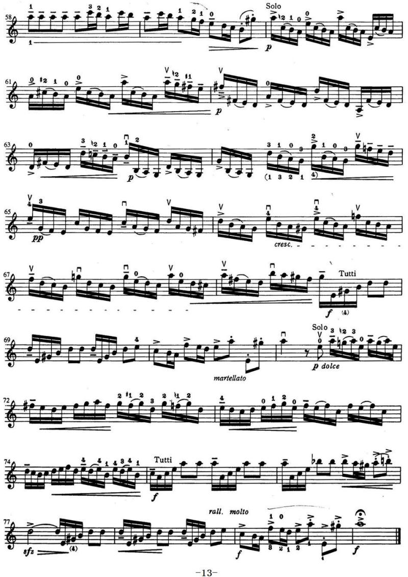 铃木小提琴教材第四册（Suzuki Violin School Violin Part VOLUME 4）