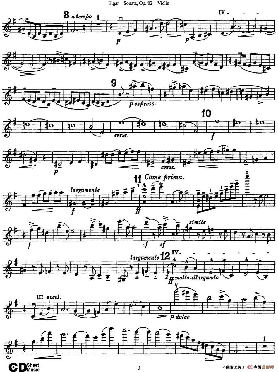 Violin Sonata Op.82