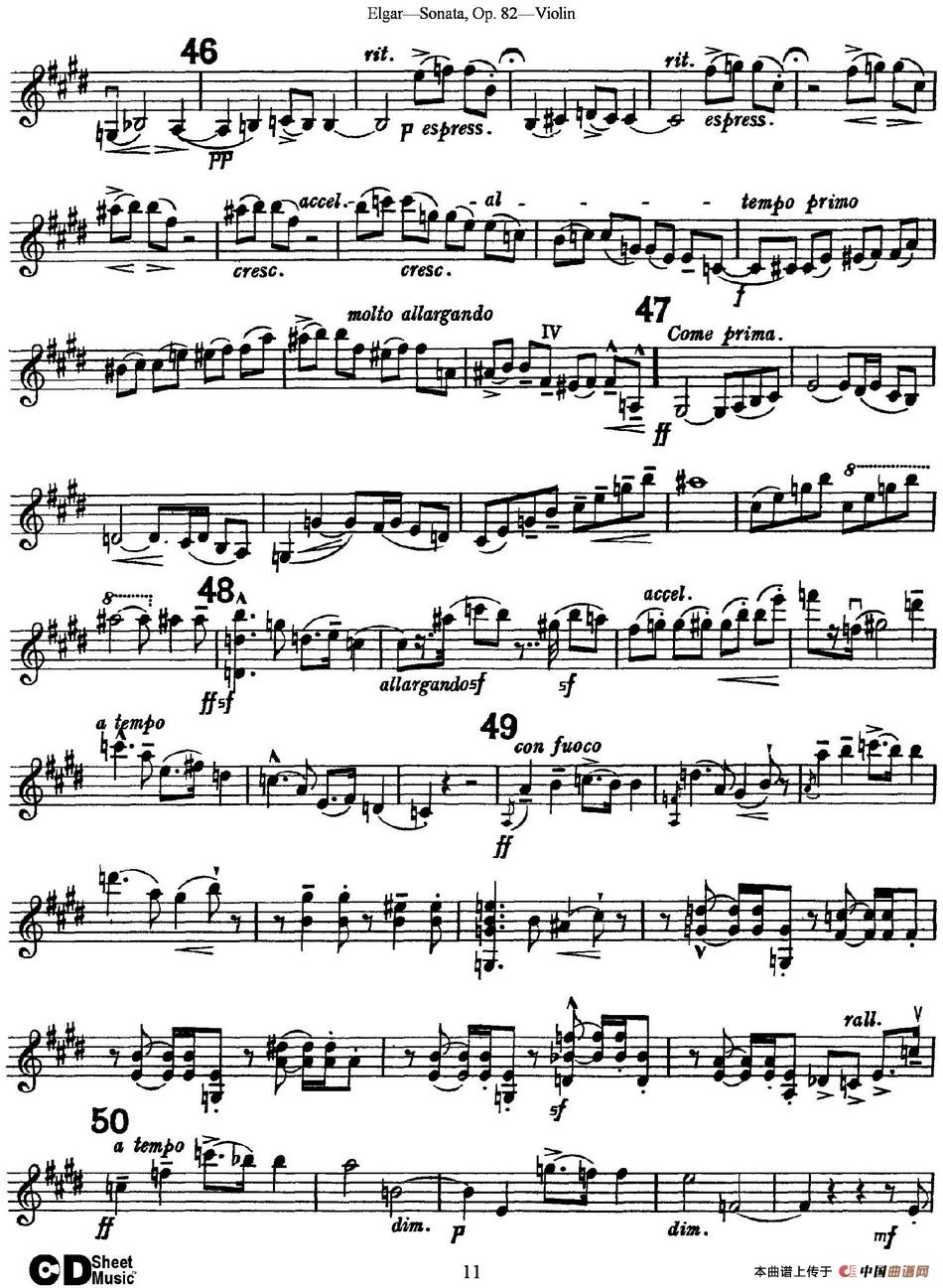 Violin Sonata Op.82