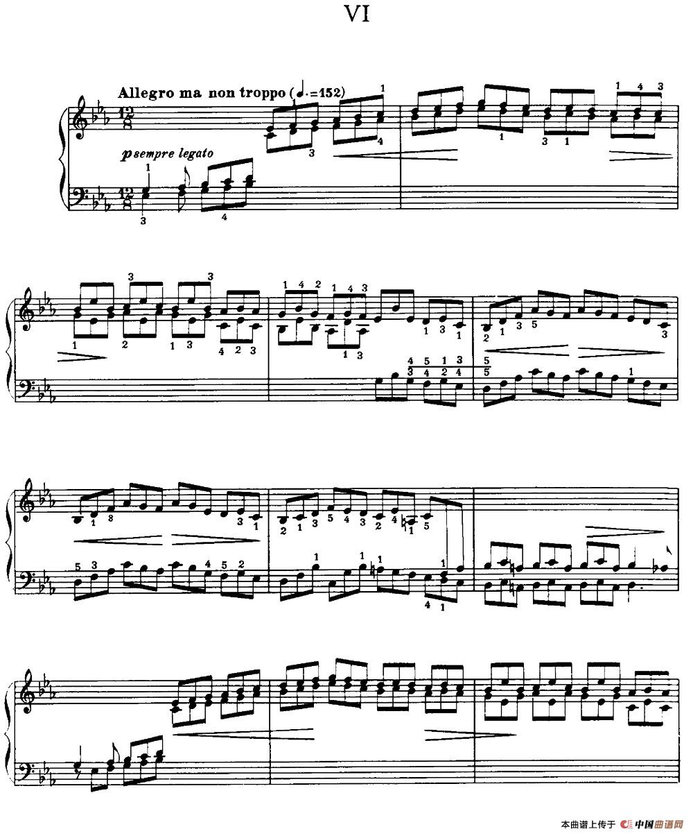 20 Petites Etudes, Op.91（20首小型练习曲）（6）