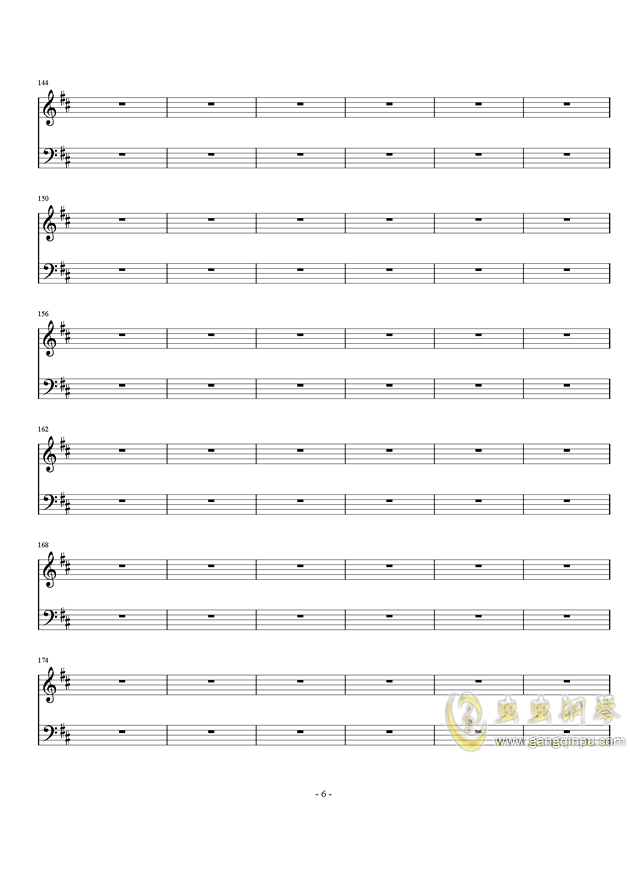 天空之城(阿南版)钢琴谱