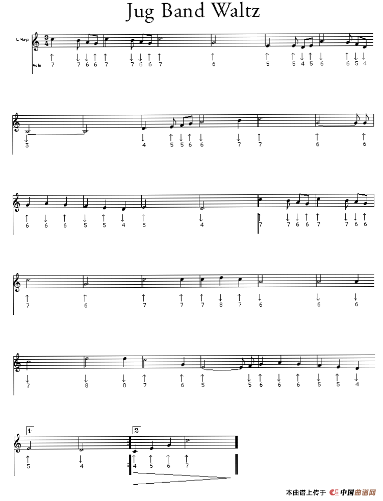 Jug Band Waltz（布鲁斯）