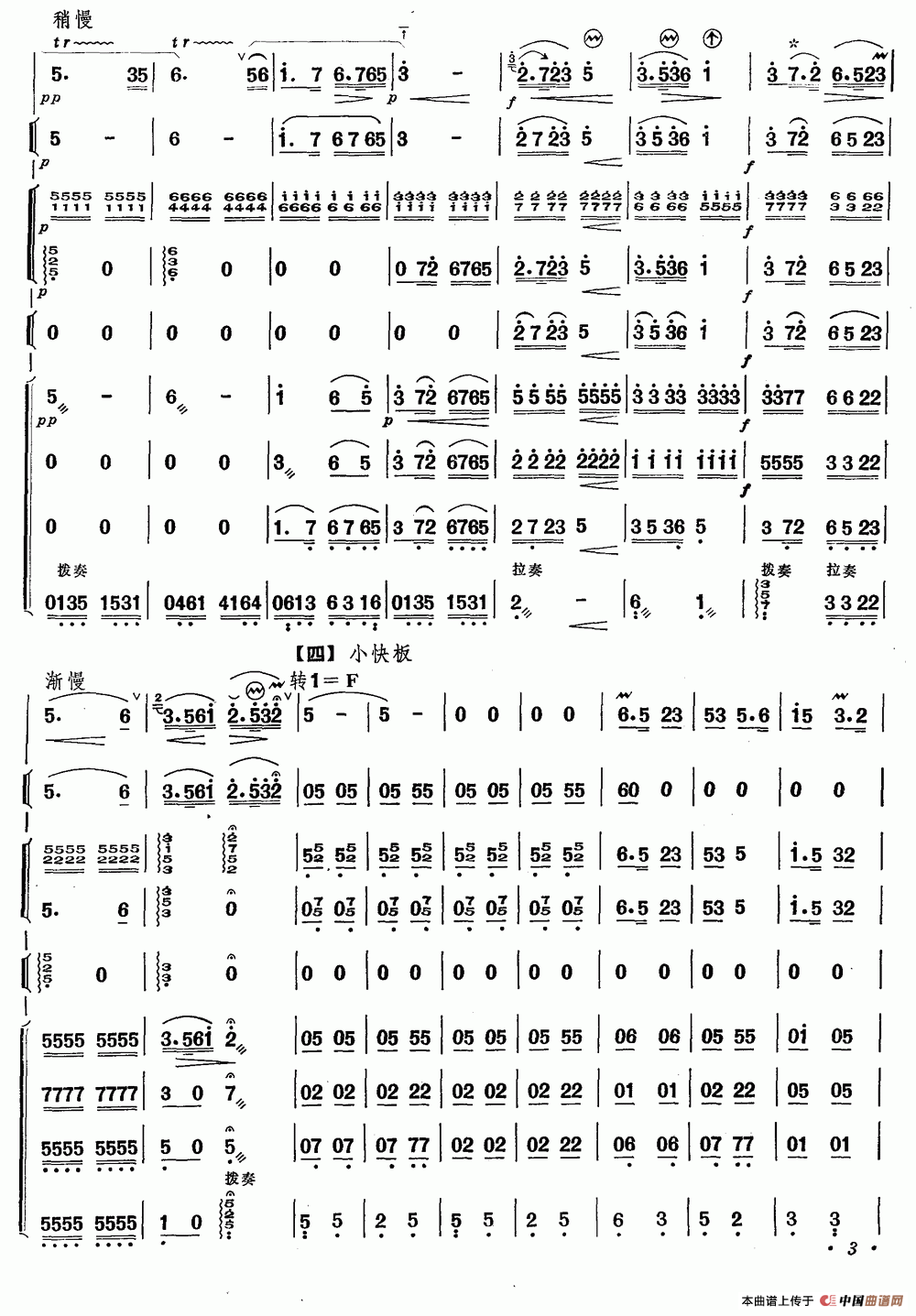 水乡赞（笛子+乐队合奏）