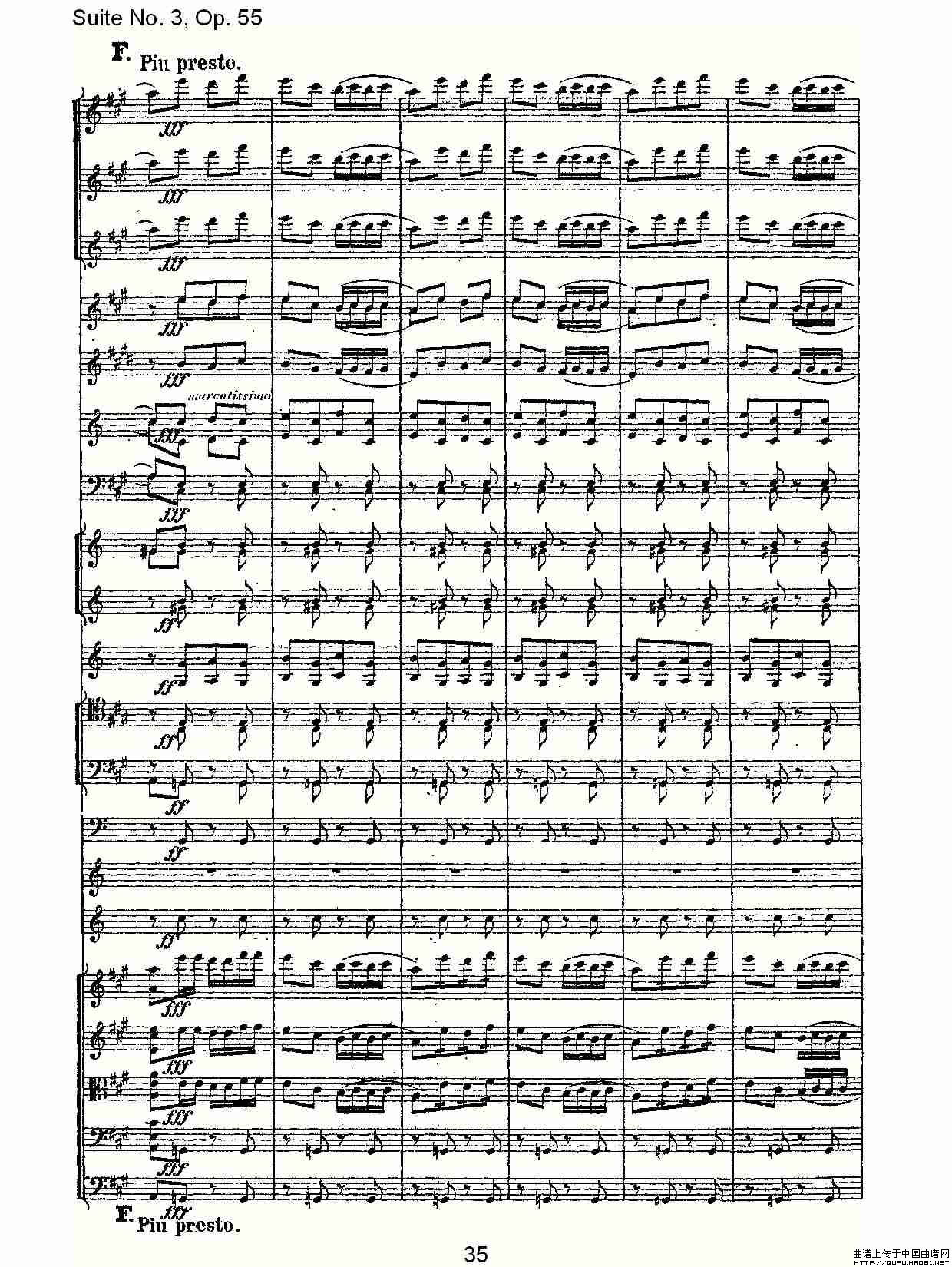 Suite No. 3, Op.55  第三套曲,Op.55第四乐章第一部（二