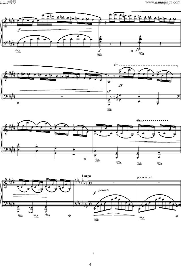 幻想即兴曲Op.66钢琴谱