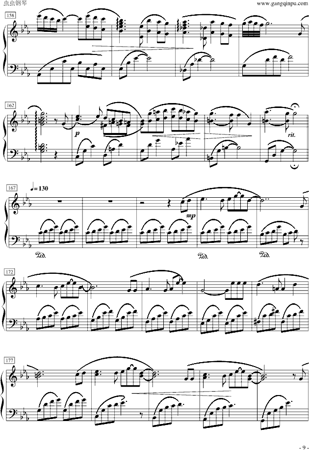 天空之城随想曲华丽版钢琴谱