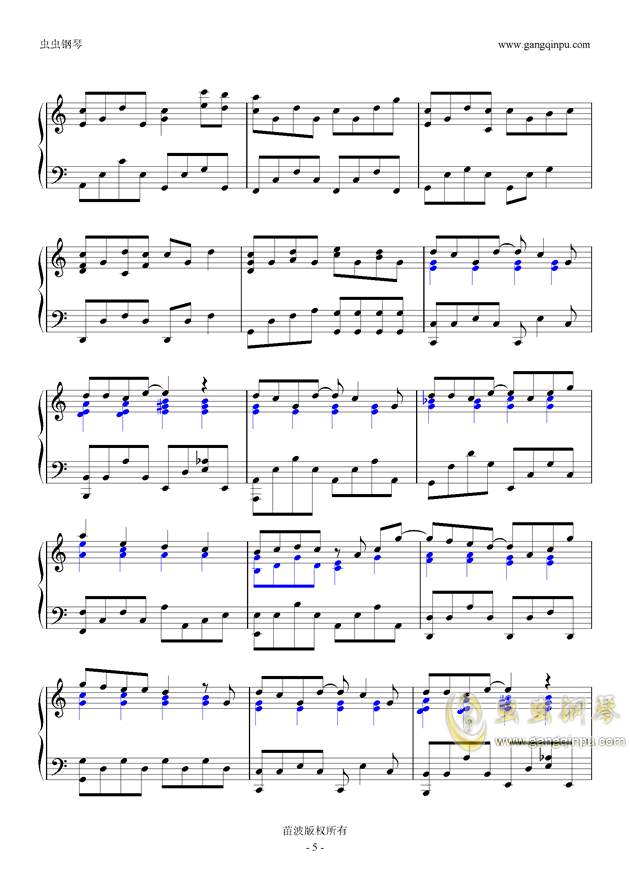 手写的从前-周杰伦新专辑《唉呦，不错哦》钢琴谱