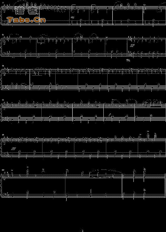 dcf zdsf吉他谱