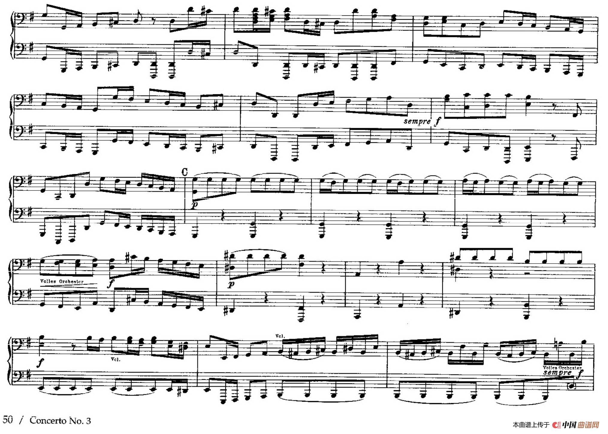 Brandenburg Concerto No.3 in G Major BWV.1048（G大调第三勃