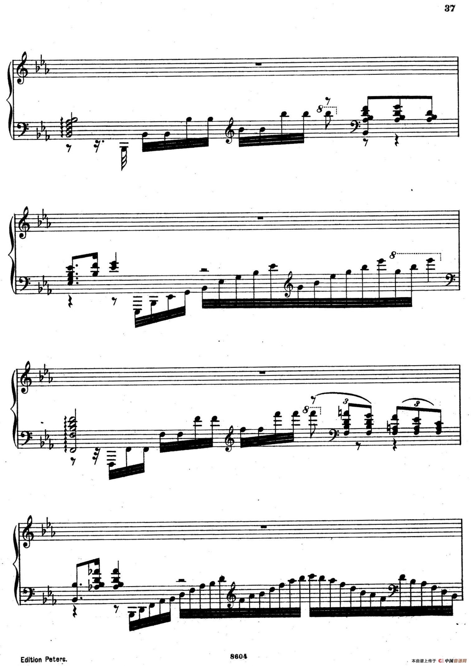 Six Etudes Op.23（6首练习曲·Ⅳ）