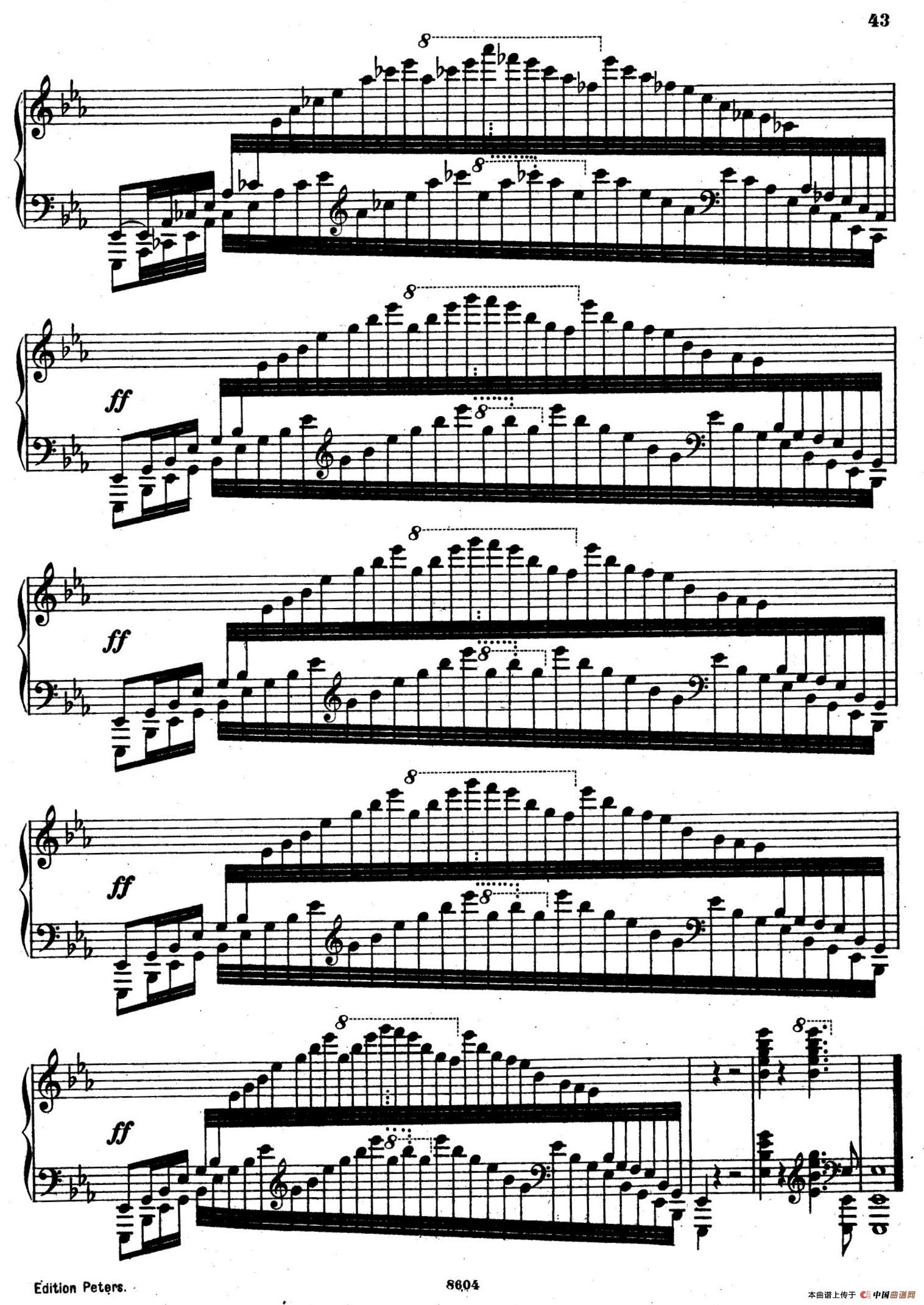 Six Etudes Op.23（6首练习曲·Ⅳ）