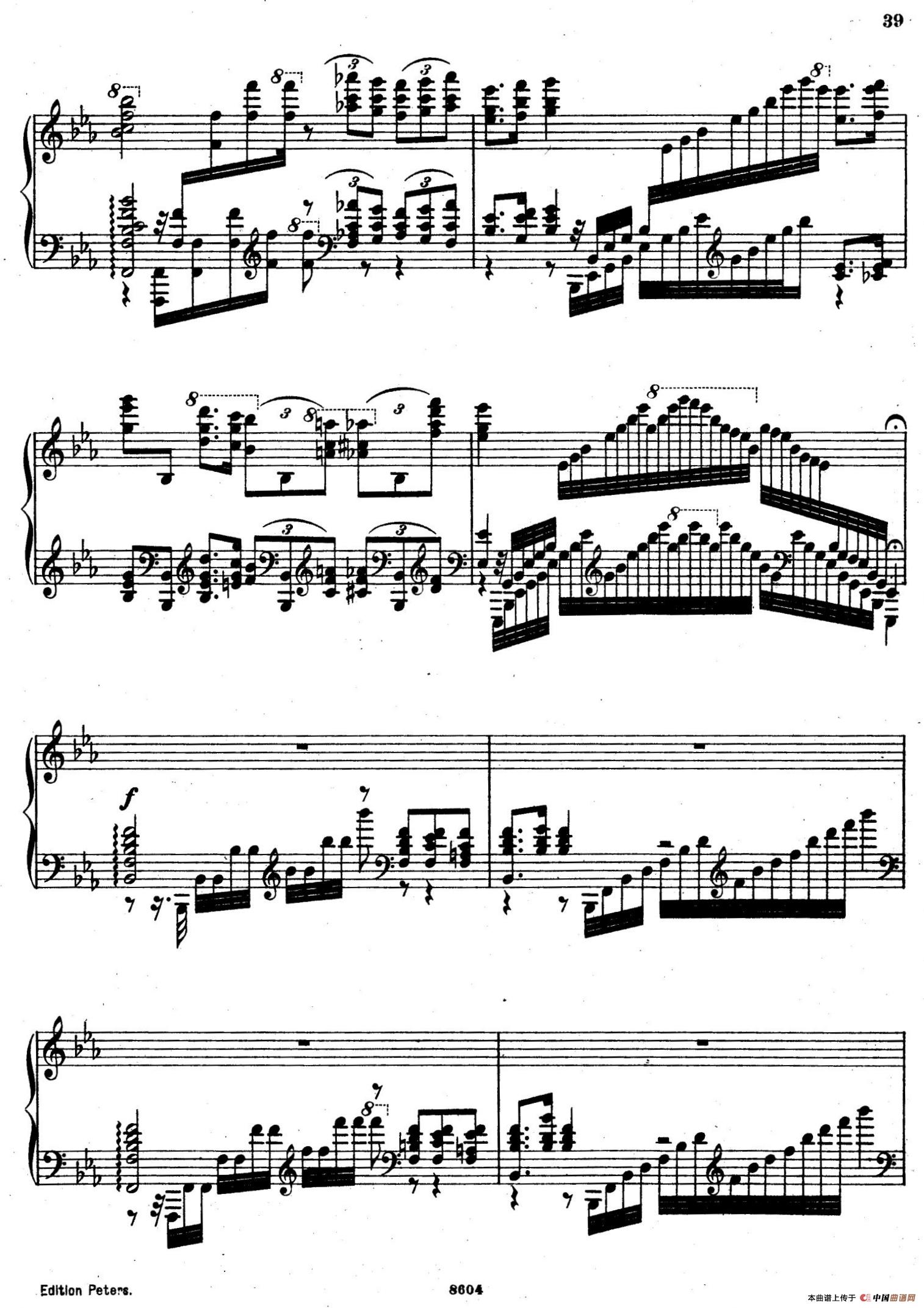 Six Etudes Op.23（6首练习曲·Ⅳ）