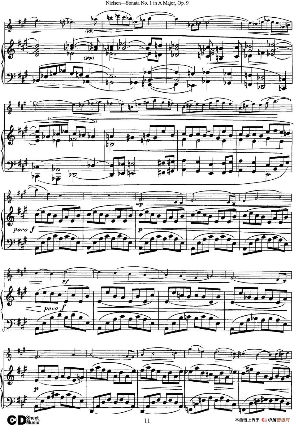 Violin Sonata No.1 in A Major Op.9（小提琴+钢琴伴奏）