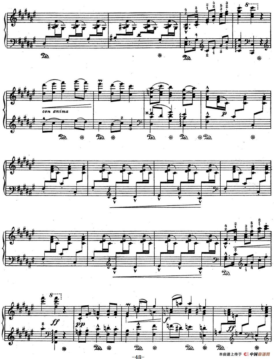 Suite Espanola Op.47（西班牙组曲·Ⅶ）