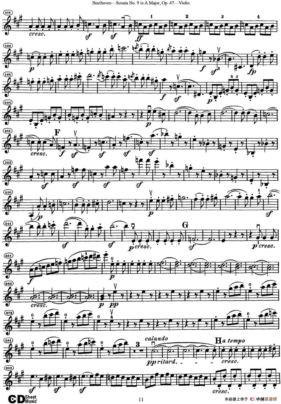 Violin Sonata No.9 in A Major Op.47