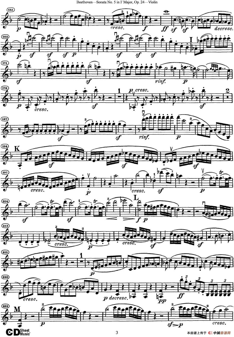 Violin Sonata No.5 in F Major Op.24