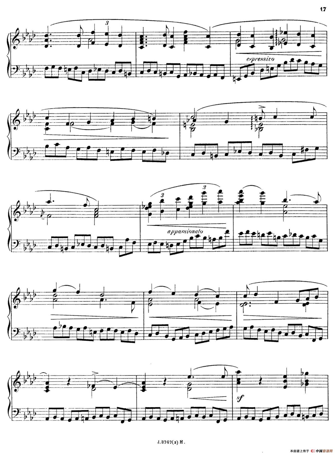 6 Etudes de Concert（6首音乐会练习曲·3）