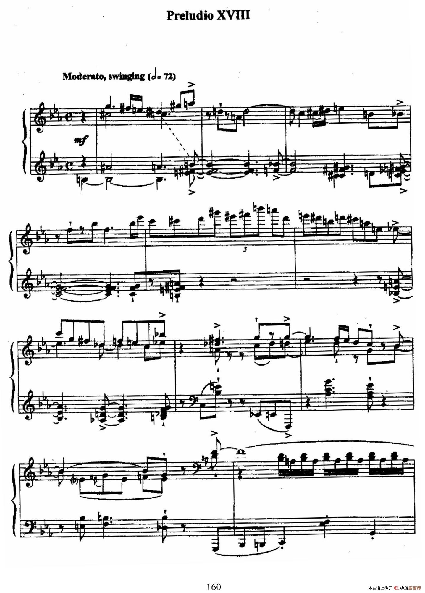 24 Preludes and Fugues Op.82（24首前奏曲与赋格·18）