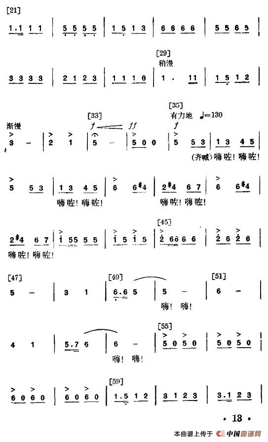 女锻工（舞蹈音乐）