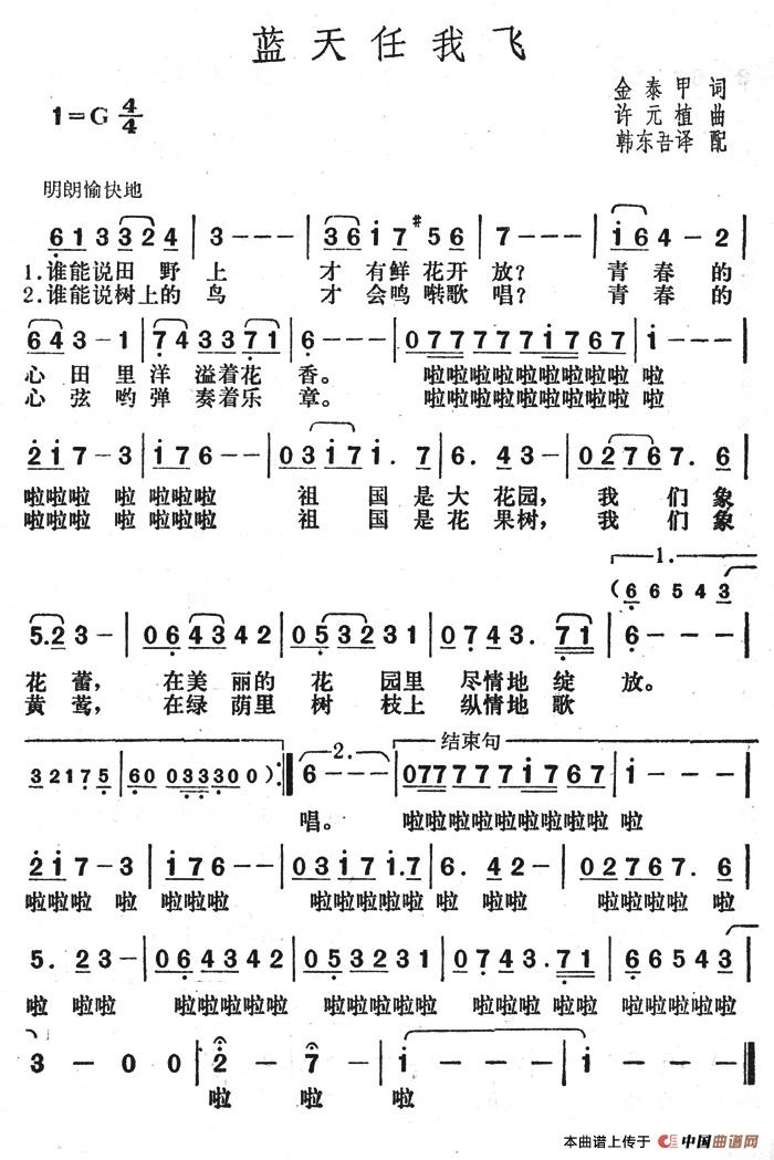 蓝天任我飞