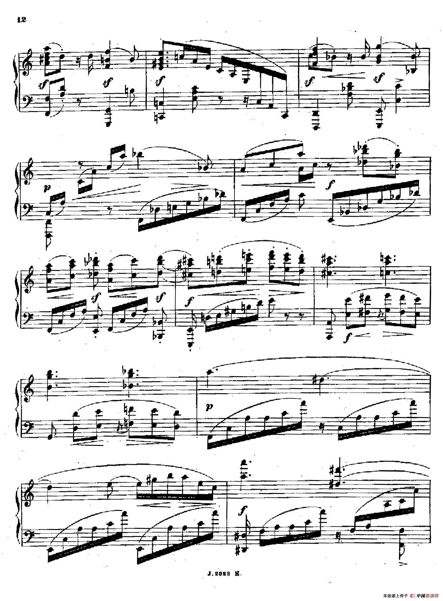 Vier Elegien Op.37（4首悲歌·3）