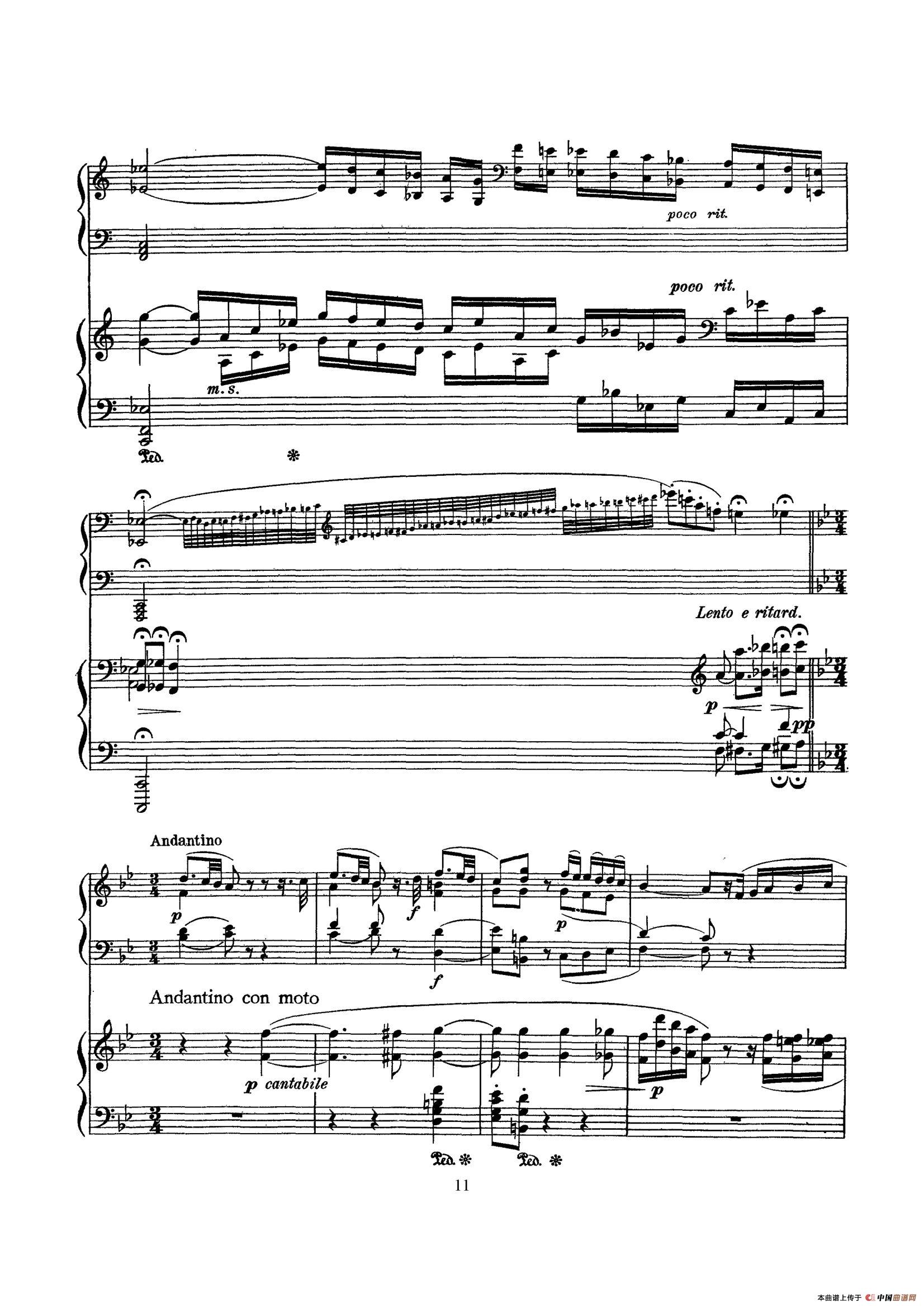 Piano Sonata in c Minor K.475,457 - 2 Pianos（根据21首钢琴