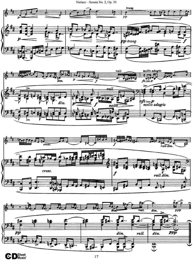 Violin Sonata No.2 Op.35（小提琴+钢琴伴奏）