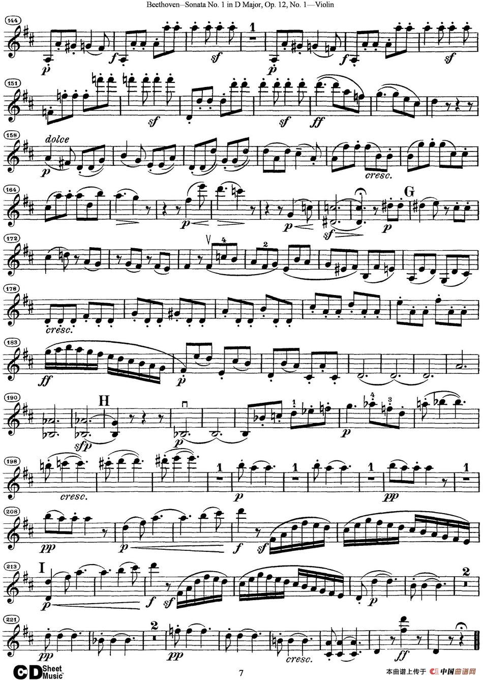 Violin Sonata No.1 in D Major Op.12 No.1_1