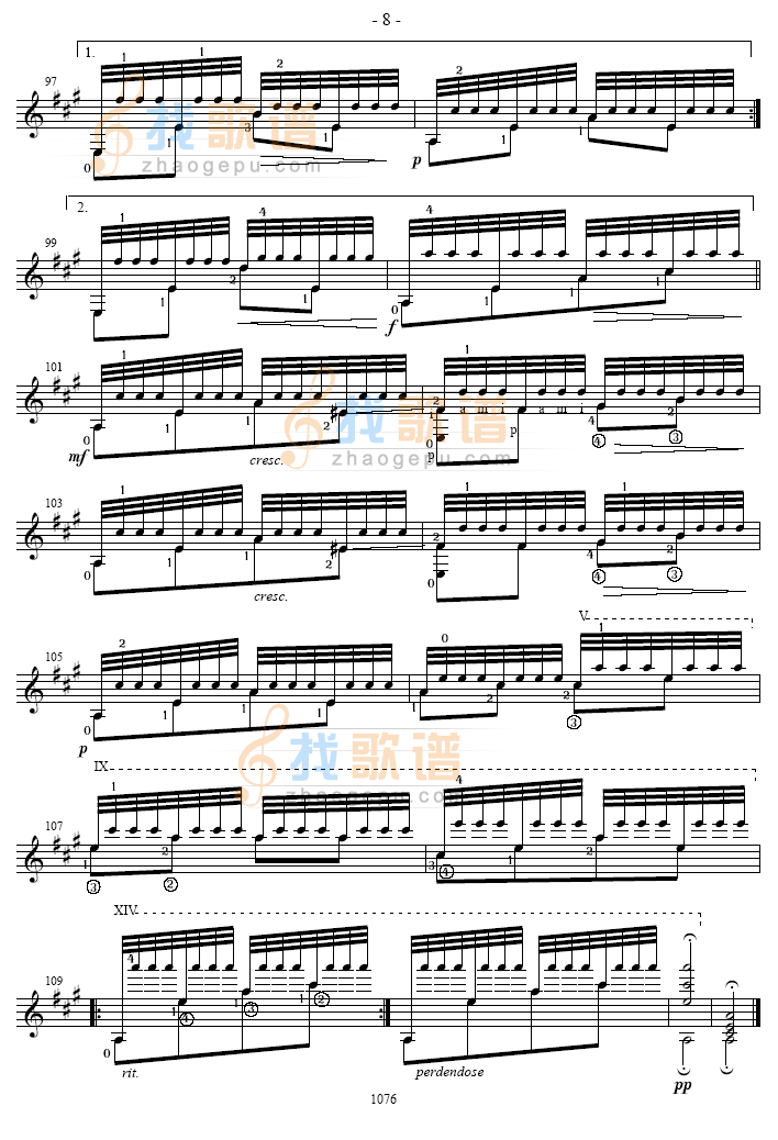 SUENO吉他谱( 六线谱)吉他谱