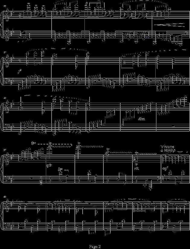 钢琴曲谱 京寒制谱：向阳花