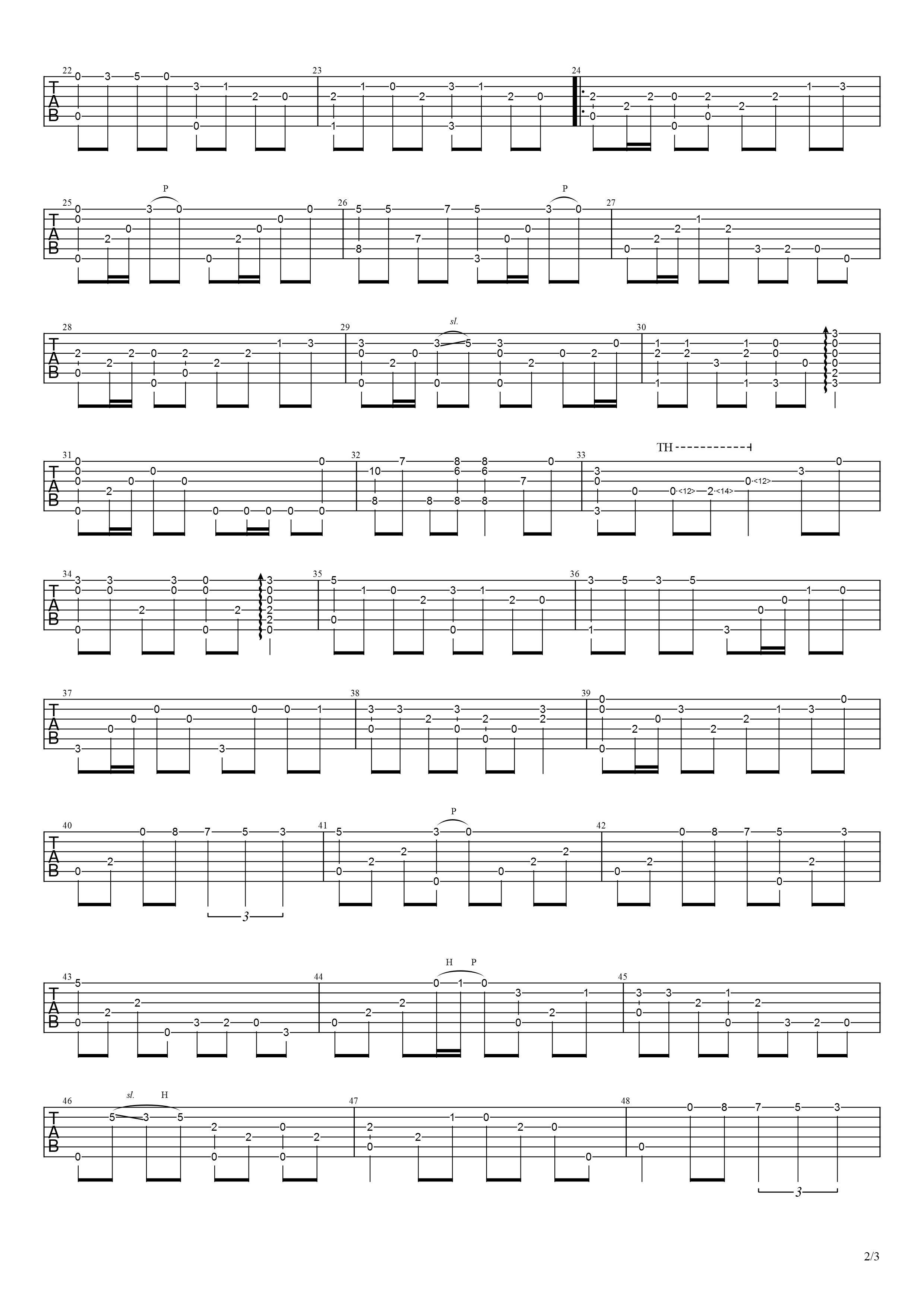 吉他谱乐谱 江湖路（罗文演唱 电视剧《莲花争霸》主题曲）